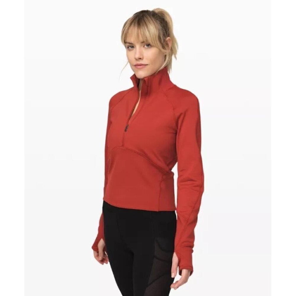 Lululemon Always Alert 1/2 Zip Size 2